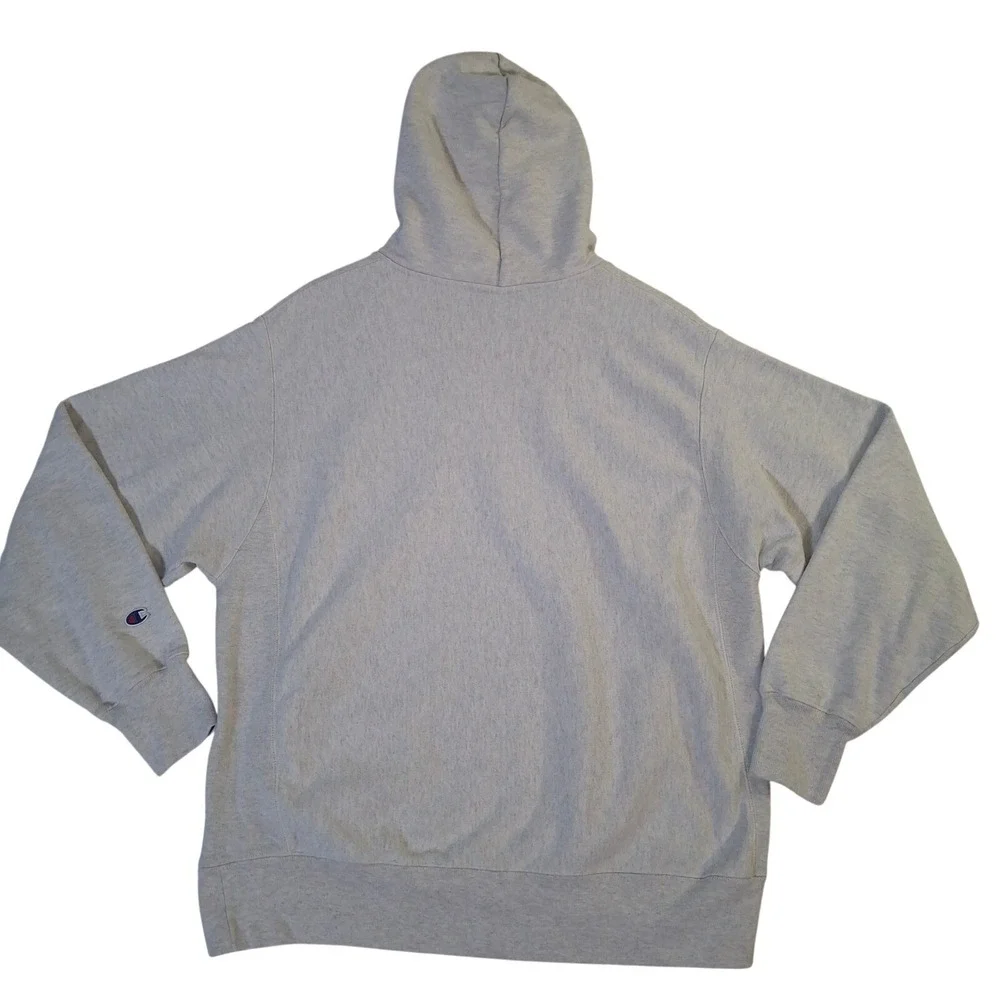 Champion Reverse Weave Fairfield University Hoodie Mens Large Gray Heavy